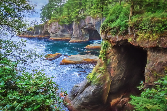 20130829 [C] PNW Vacation - Makah Res-Cape Flattery Trail [HDR (028-032)]-Edit [TG(BrilFibIII49OL)]-Edit [TopImp(WaterIV,adj)]