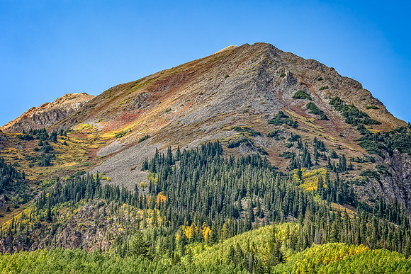 Colorado, Aspen, "West Elk Mountains", mountains, fall, "fall color", trees, stream