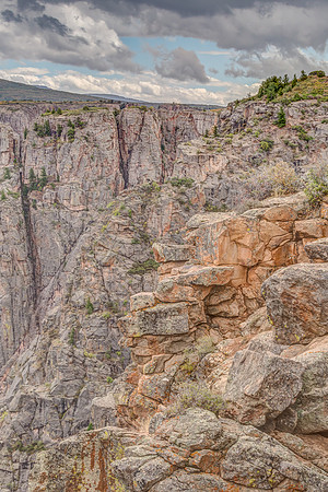 Colorado, Gunnison, Montrose, "Rim Rock Trail", black, canyon, landscape, rock, scenic, "south rim"