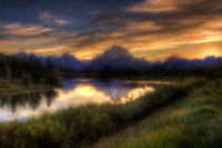 Grand, "National Park", "Snake River", Teton, Teton, bend, landscape, oxbow, river, sunset