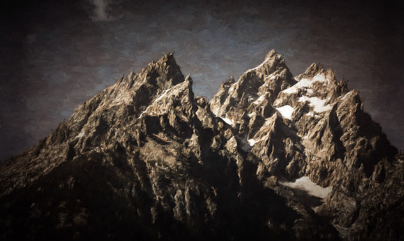 "Grand Teton", Teton, Wyoming, mountains, peaks, rugged
