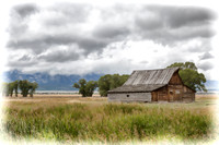 "Grand Teton", Moulton, Mormon, "Mormon Row", barn, building, homestead, tetons