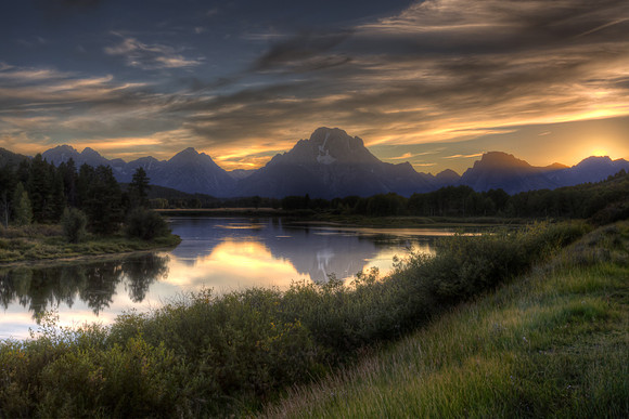 Grand, "National Park", "Snake River", Teton, Teton, bend, landscape, oxbow, river, sunset