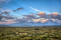 "Grand Teton","National Park", mountains, Teton, sky, sunset, sunrise, storm, Aspens, Wyoming, HDR