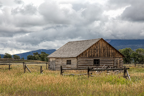 "Grand Teton", "John Moulton", Mormon, "Mormon Row", barn, building, homestead, tetons,"Andy Chambers"
