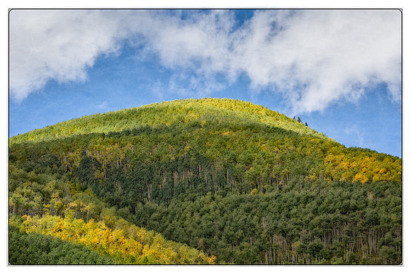 Colorado, Aspen, "West Elk Mountains", mountains, fall, "fall color", trees, stream