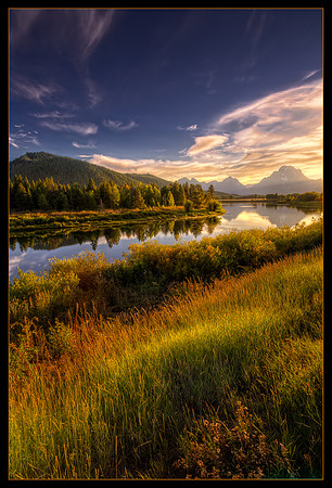 Grand, "National Park", "Snake River", Teton, Teton, bend, landscape, oxbow, river, sunset