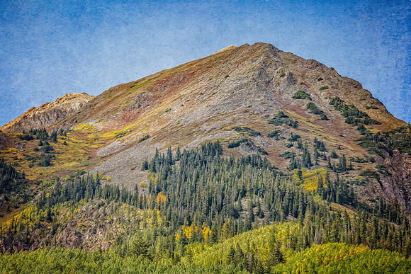 Colorado, Aspen, "West Elk Mountains", mountains, fall, "fall color", trees, stream