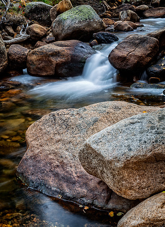 Colorado, "Rocky Mountain National Park", "Bear Lake", Alberta Falls", waterfall, RMNP, water, "Estes Park" fall, autumn, aspen"long exposure"