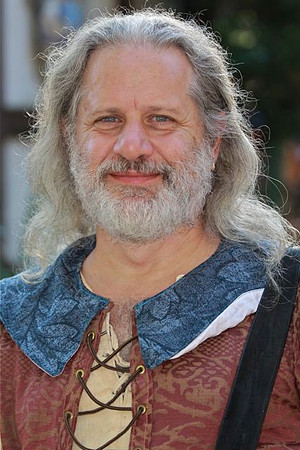 Costumed attendee