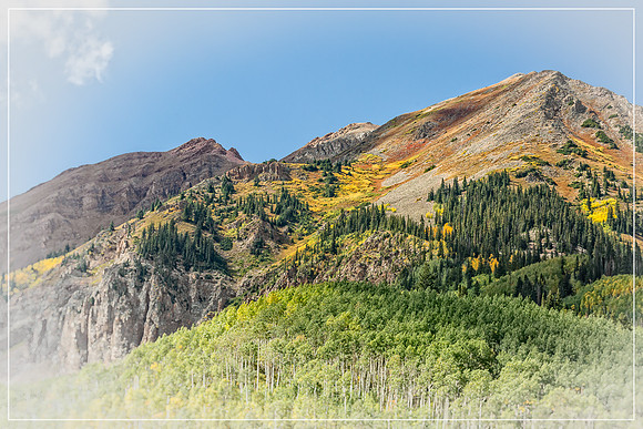 Colorado, Aspen, "West Elk Mountains", mountains, fall, "fall color", trees, stream
