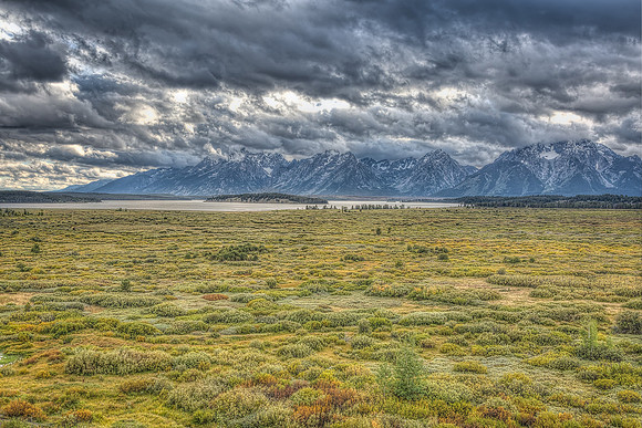 "Grand Teton","National Park", mountains, Teton, sky, sunset, sunrise, storm, Aspens, Wyoming, HDR